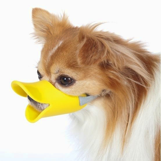 Желтый намордник Oppo Dog Muzzle Quack Duck